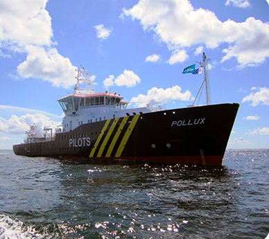 Loodskotter 'Pollux' van het Nederlands Loodswezen