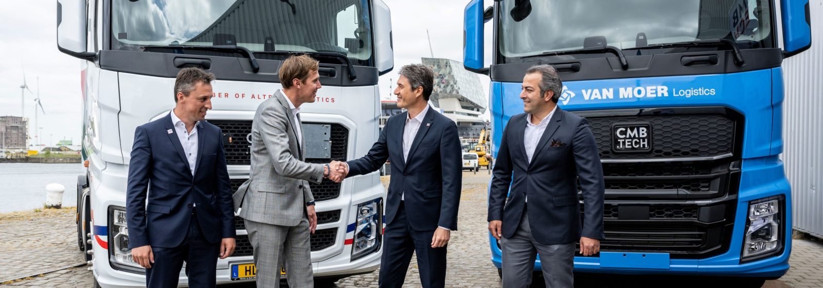 Partnership CMB.Tech en Ford Trucks