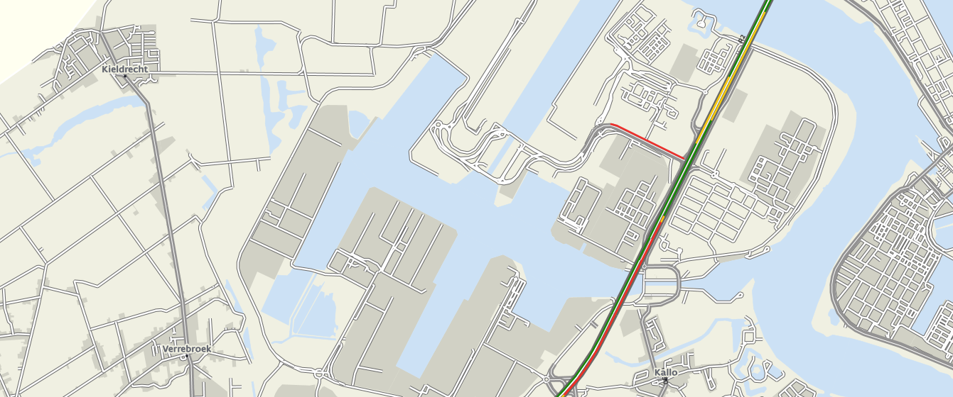 Situatie aan DP World op 10 februari 2020 om 13.45 uur