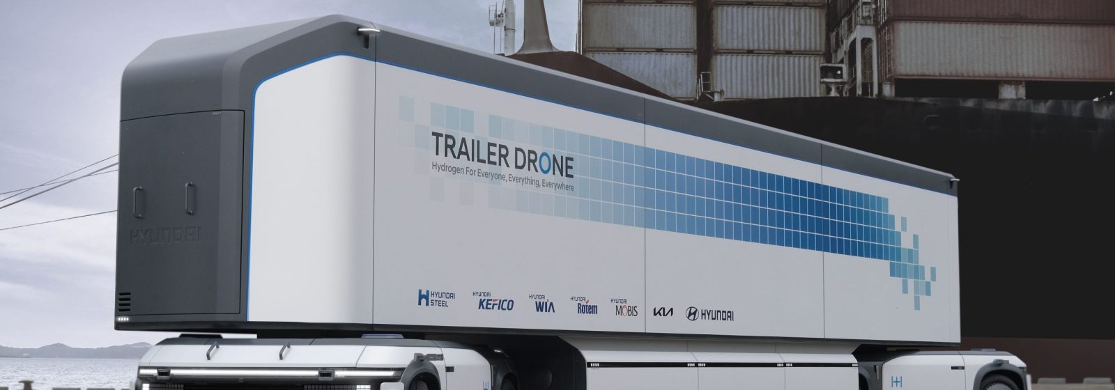 Trailer drone Hyundai