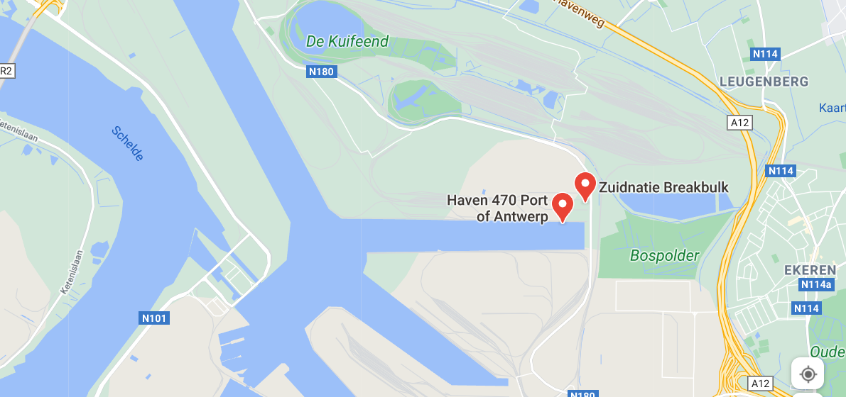 Breakbulkterminal Kaai 470, haven Antwerpen