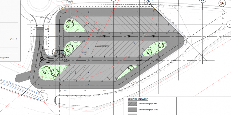 Plannen truckparking Tongeren (oktober 2020)