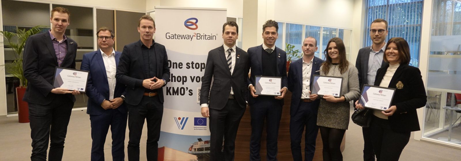 Eerste certificaten Gateway2Britain