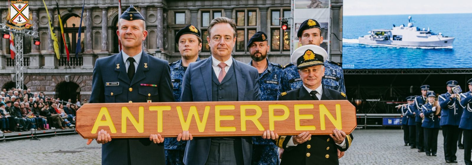 Tweede nieuwe Belgische mijnenjager zal 'Antwerpen' heten