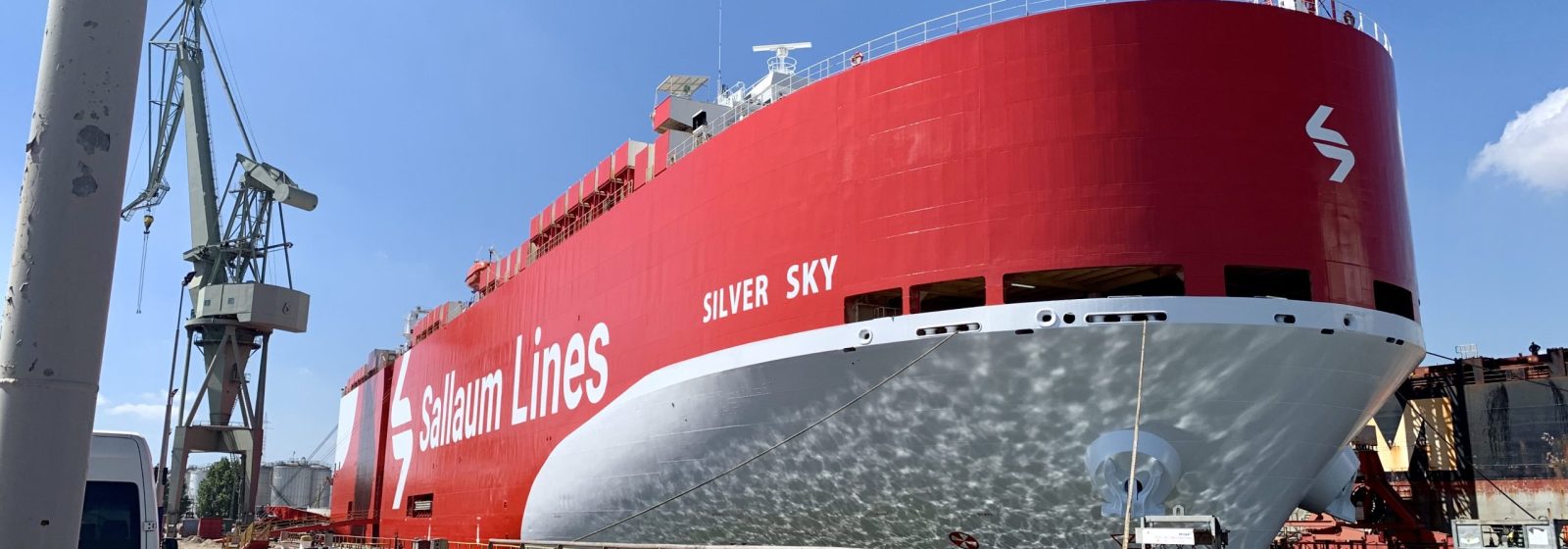 Sallaum Lines 'Silver Sky' bij EDR Shipyard