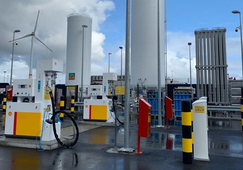 Lng-tankstation Shell voor vrachtwagens