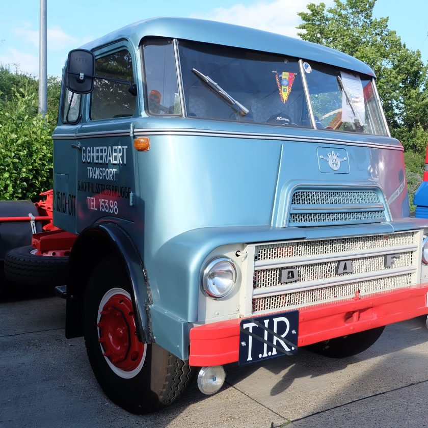 DAF 2000 DO van Brugs transportbedrijf Gheeraert