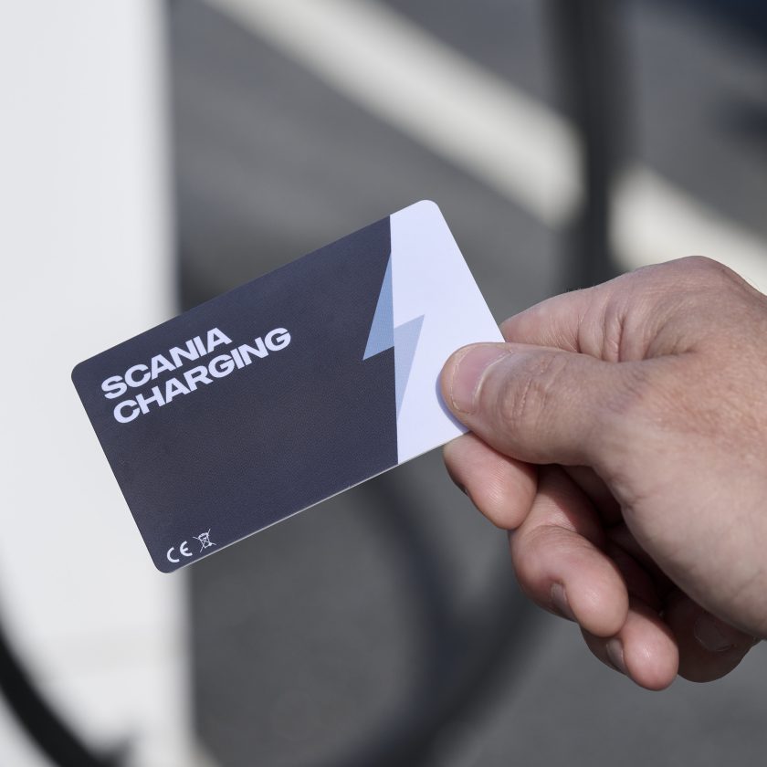 Charging card (c) Scania